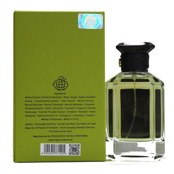 Fresh As Citrus Perfume for Unisex 100ml by Fragrance World, Minyak Wangi Lelaki & Perempuan - Image 3