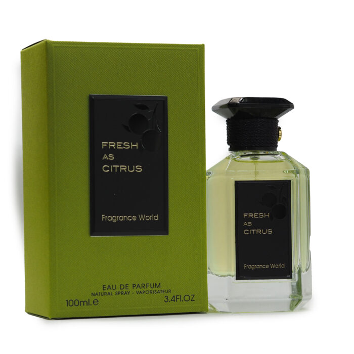 Fresh As Citrus Perfume for Unisex 100ml by Fragrance World, Minyak Wangi Lelaki & Perempuan - Image 4