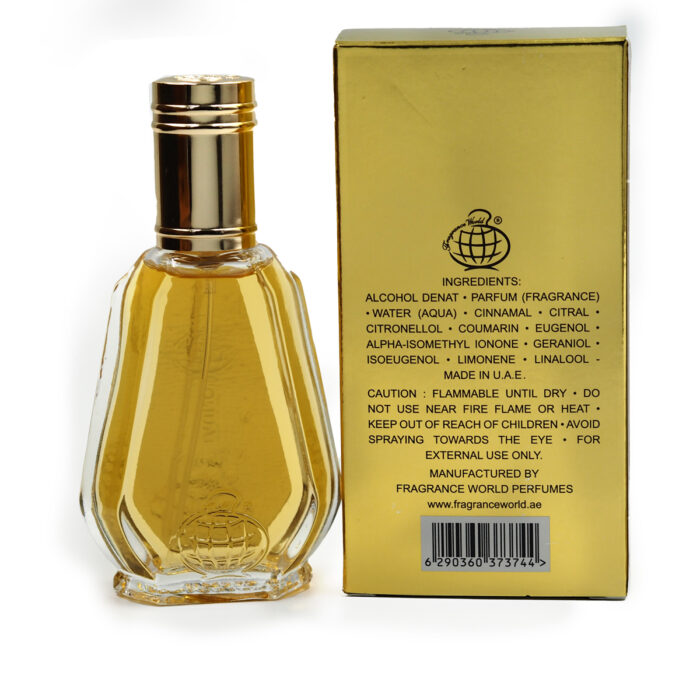 La Uno Million EDP Perfume 50ml for Men by Fragrance World , Minyak Wangi arab - Image 3