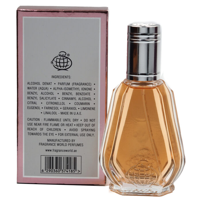 La Vida Es Bella EDP Perfume 50ml for Women (Perempuna) by Fragrance World, Minyak Wangi Arab - Image 3
