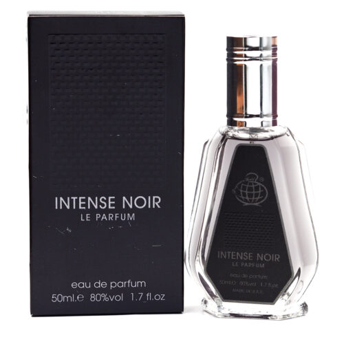 Intense Noir Eau De Parfum 50ml form Men by Fragrance World , Minyak Wangi Arab
