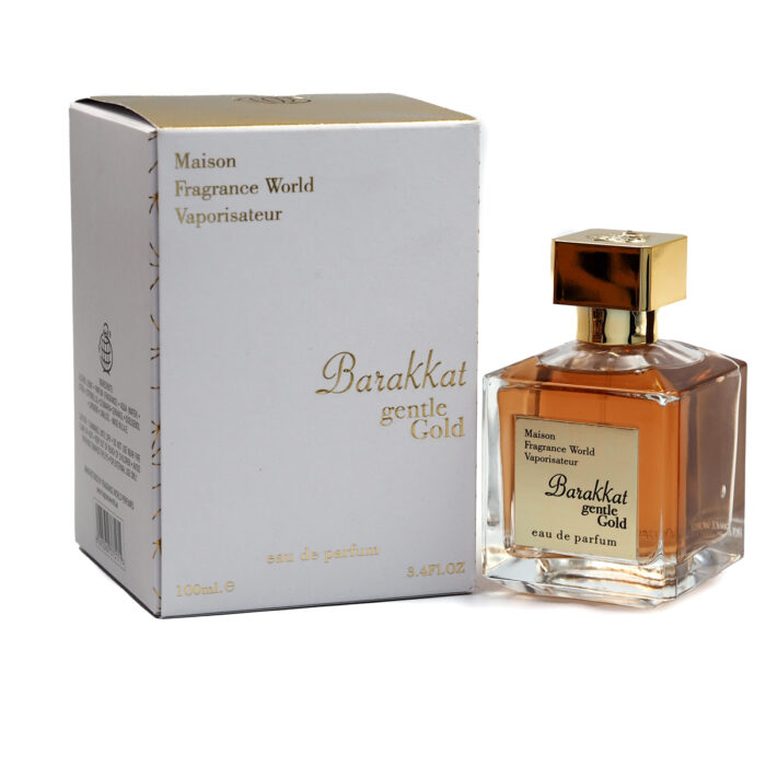 Barakkat Gentle Gold 100ml Eau De Parfum for Men by Fragrance World  Minyak Wangi Arab - Image 4