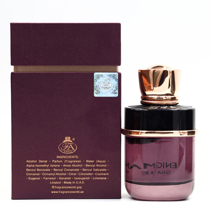 Enigma Quatre EDP Perfume for Men & Women by Fa Paris 100ml, Minyak Wangi Arab - Image 6