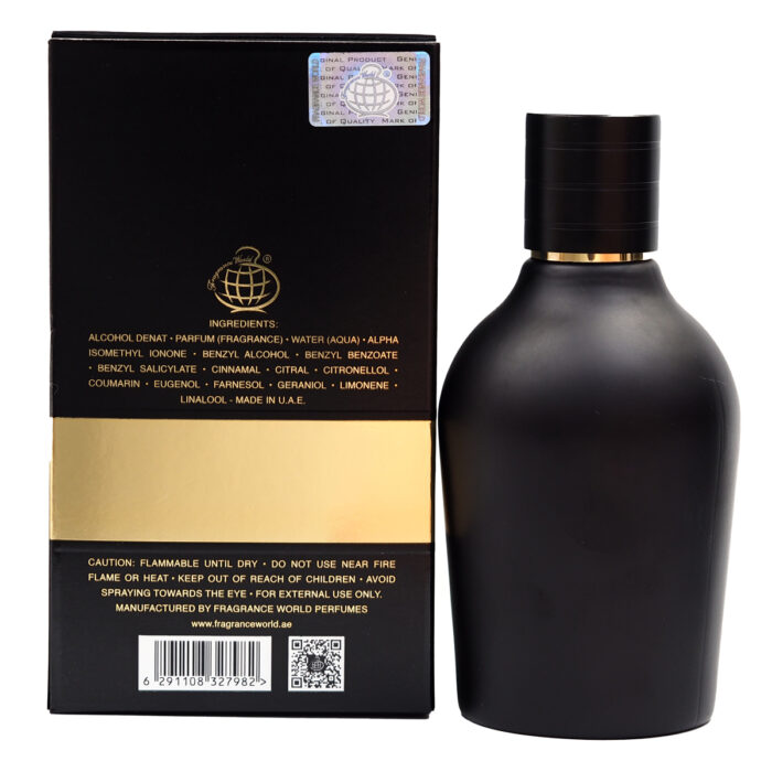 Bad Lad Edp Perfume 100ml for Men(Lelaki ) by Fragrance World, Minyak Wangi Arab - Image 3