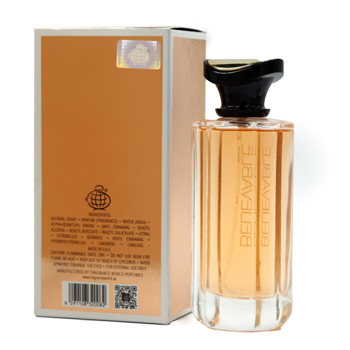 Believable Eau De Parfum 100ml for Women (Perempuan) by Fragrance World, Minyak Wangi Arab - Image 4