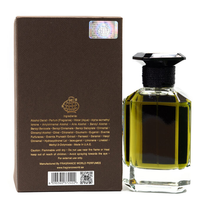 Dark As Wood EDP Perfume 100ml  for Men and Women by Fragrance World ,  Minyak Wangi Arab - Image 3