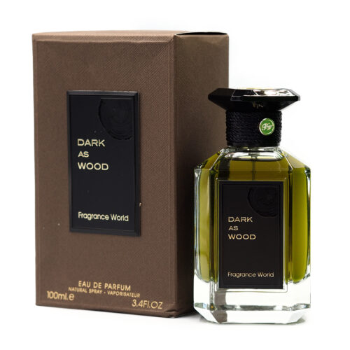 Dark As Wood EDP Perfume 100ml  for Men and Women by Fragrance World ,  Minyak Wangi Arab