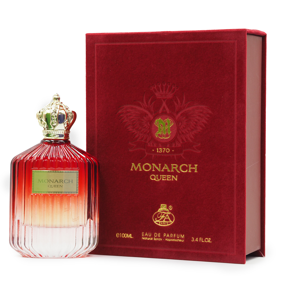 Monarch Queen Eau De Parfum 100ml by Fa Paris  for Women, Minyak Wangi Arab