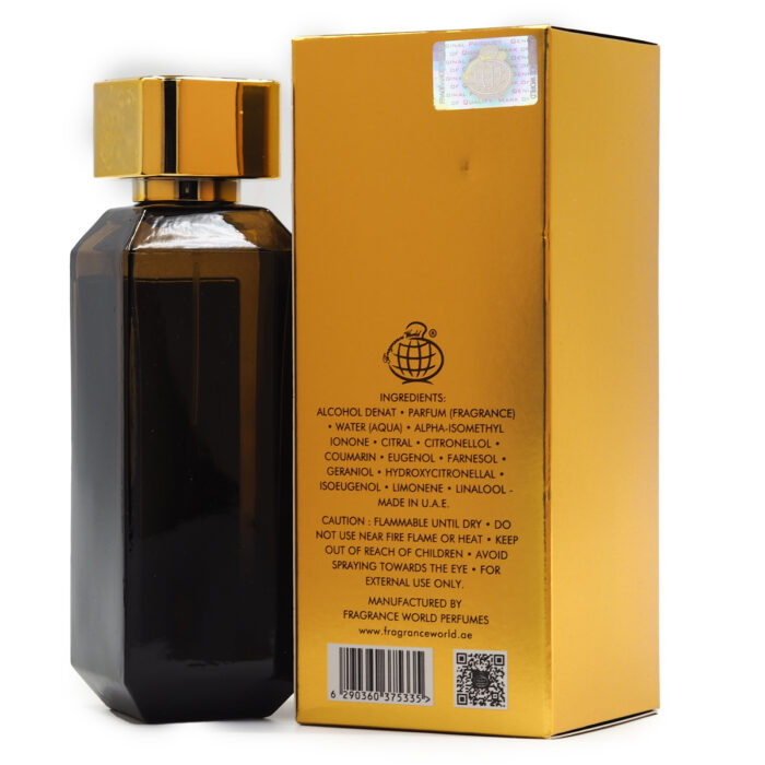 La Uno Million Elixir EDP Perfume 100ml for Men (Lelaki) by Fragrance World , Minyak Wangi Arab - Image 3