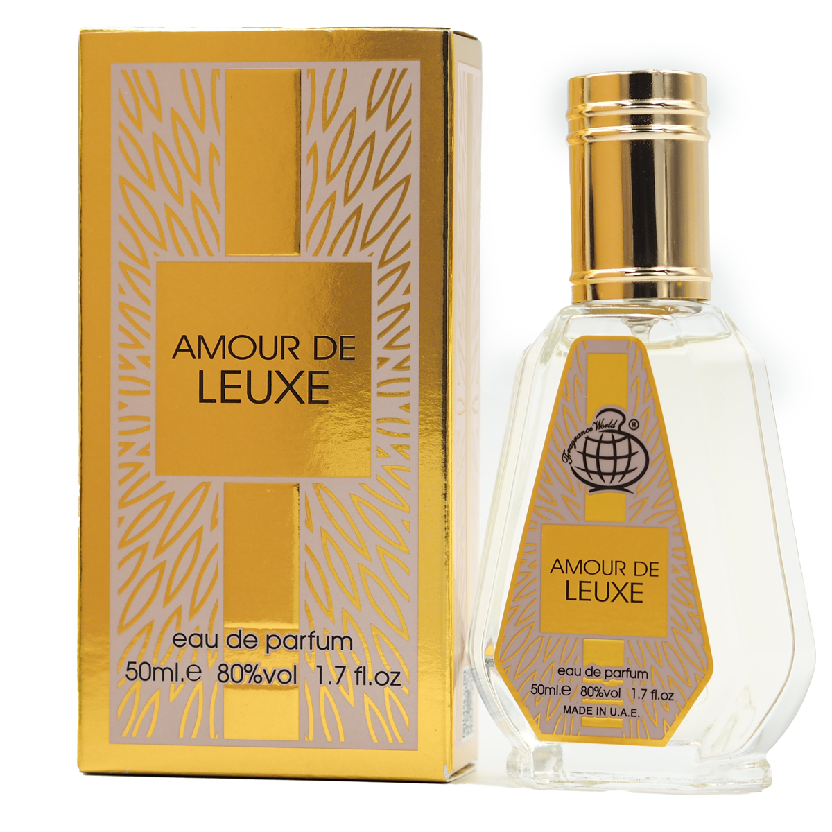 Amour De Leuxe Eau De Parfum 50ml for Women by Fragrance World , Minyak Wangi Arab
