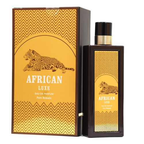 African Luxe Eau De Parfum 80ml for Unisex by Fragrance World , Minyal Wangi Arab
