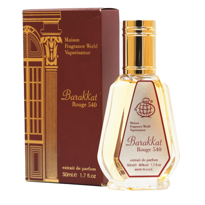 Barakkat Rouge 540 EDP Perfume 50ml for Unisex by Fragrance World , Minyak Wangi Arab - Image 3