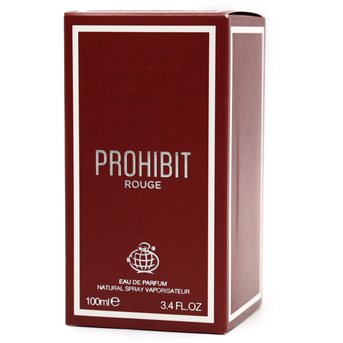 Prohibit Rouge EDP PEerfume for Women(Perempuan) 100ml by Fragrance World - Image 4