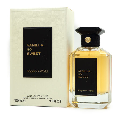 Vanilla So Sweet 100ml Eau De Parfum for Women by Fragrance World , Minyak Wangi Arab