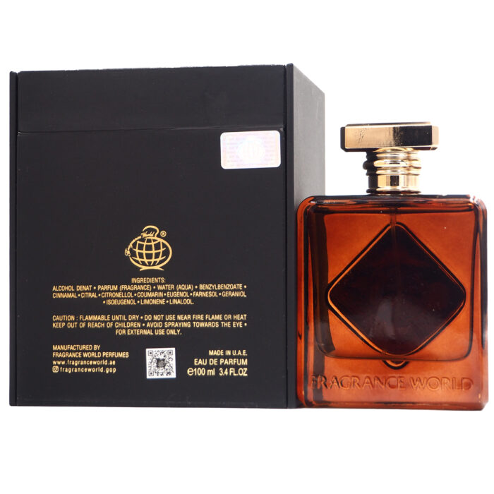 Apex 100ml Eau De Parfum for Men ( Lelaki )by Fragrance World , Minyak Wangi Arab - Image 3