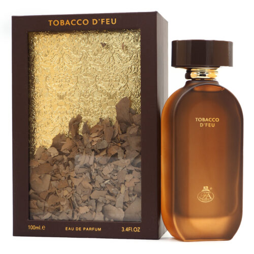 Tobacco d'feu  EDP Perfume 100ML for Men & Women by Fragrance World , Minyak Wangi ARab