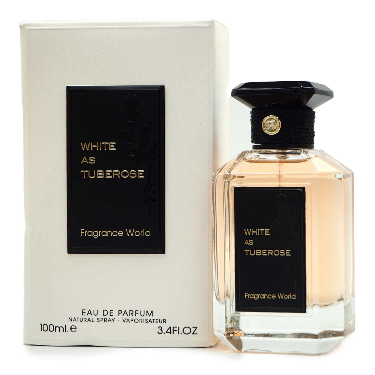 White As Tuberose 100ml Eau De Parfum for Women - Perempuan - by Fragrance World , Minyak Wangi Arab