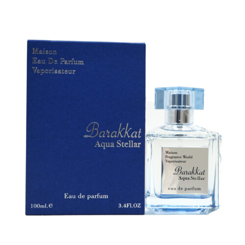 Barakkat Aqua Stellar 100ml EDP Perfume for Unisex by Fragrance World , Minyak Wangi Arab