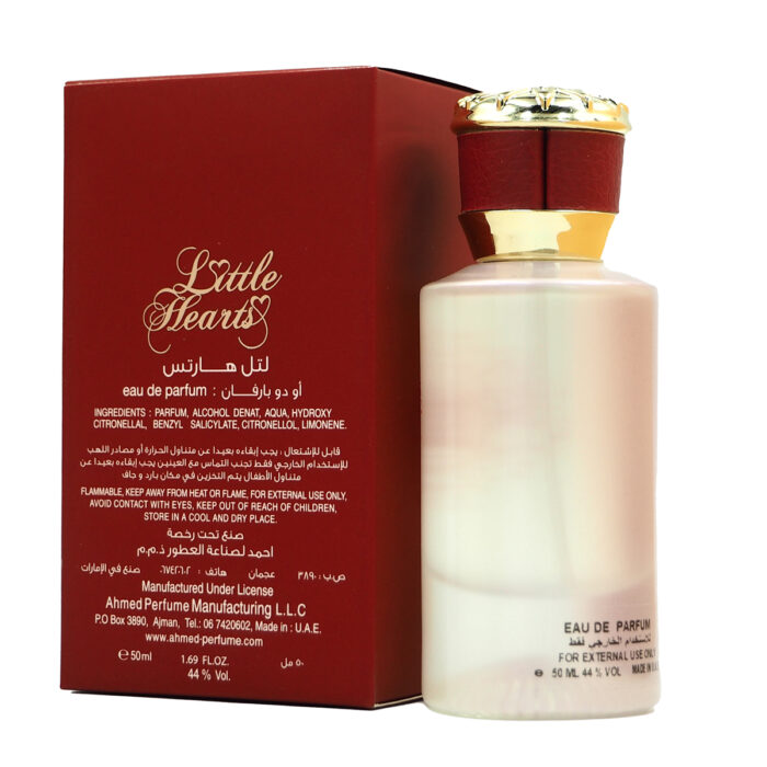 Little Hearts Eau De Parfum 50ml for Unisex by Ahmed Perfumes, Minyak Wangi Arab - Image 3