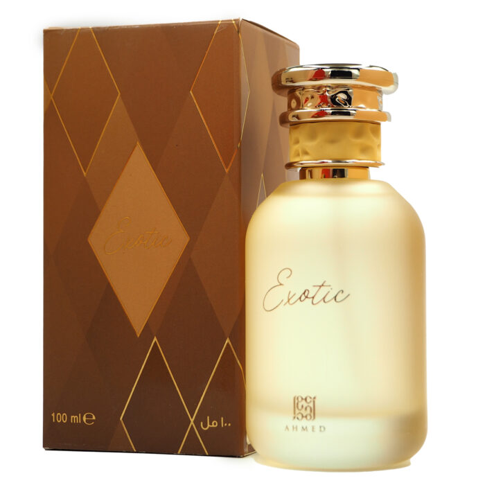Exotic Eau de Parfum 100ML for Unisex by Ahmed  Perfumes, Minyak Wangi Arab