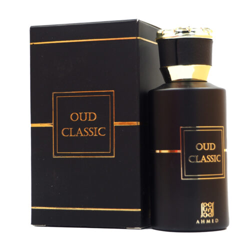 Oud Classic Eau De Parfum 50ml for Unisex - Men & Women- by Ahmed Perfumes, Minyak Wangi Arab