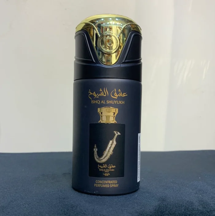 Lattafa Pride Ishq Al Shuyukh Gold Body Spray 250ml