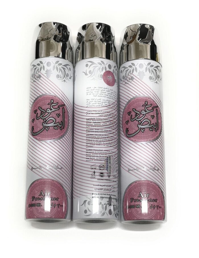 Oud Abyad Air Freshener 300mlby Ard Al Zaafaran - Image 3