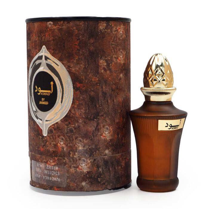 "Aswad 10m Perfume by Ahmed inspired by the Hajar Aswad of Kaaba "