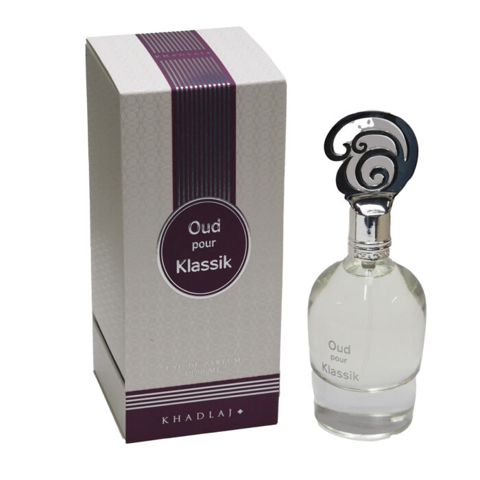 Oud Pour Klassik Perfume for Unisex 100ml by Khadlaj , Minyak Wangi Arab Lelaki , Prempuan