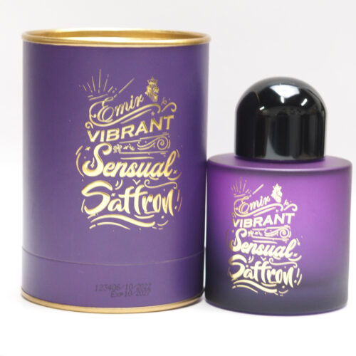 Vibrant Sensual Saffron Perfume by Emir Unisex 100ml by Paris Corner, Minyak Wangi