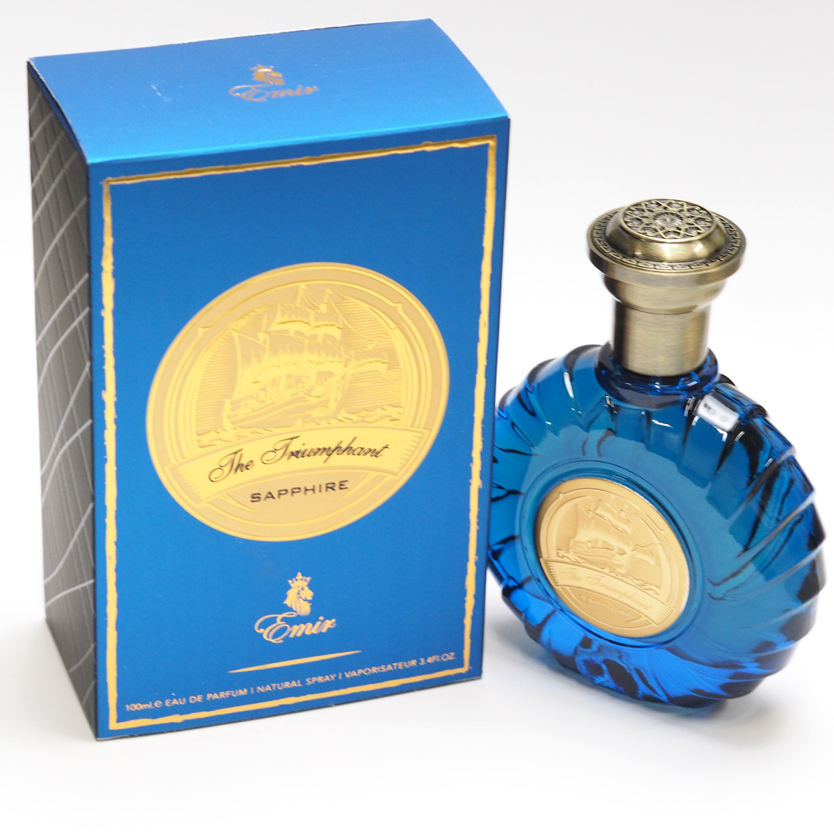 The Triumphant Sapphire Emir Perfume 100ml For Men (Lelaki), Minyak Wangi [Arabian Parfum]