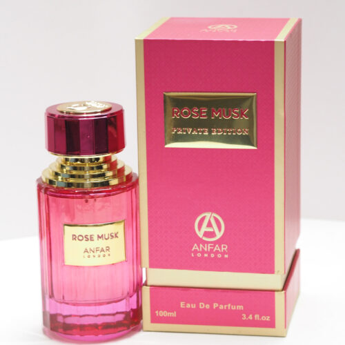 Rose Musk Private Collection Perfume by Anfar London for Unisex (Perempuan), Minyak Wangi Arab