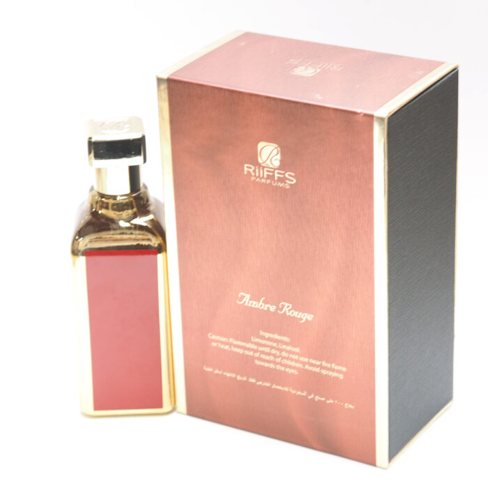 Ambre Rouge by Riffs Parfums 100ml Unisex (Perempuan, Lalaki), Minyak Wangi Arab - Image 5