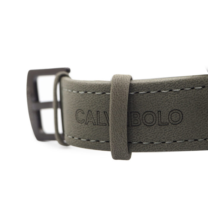 CALVNBOLO Watch Set For Men Analog PU Leather Strap CALVNBOLO 013 - Image 6