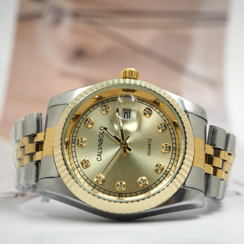 CALVNBOLO Watch Set For Men Analog Steel Strap CALVNBOLO 003