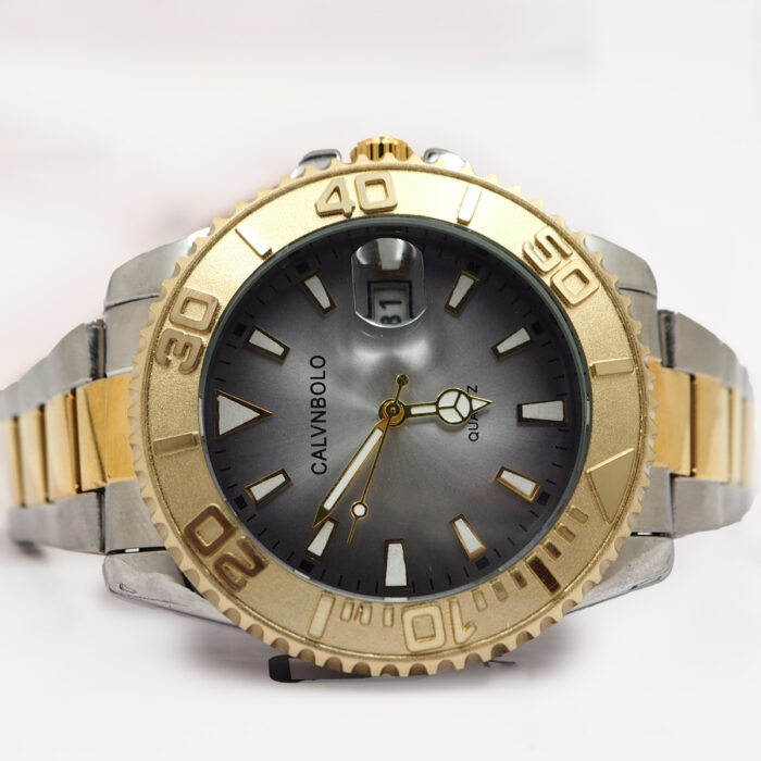 CALVNBOLO Watch Set For Men Analog Steel Strap CALVNBOLO 005 - Image 6