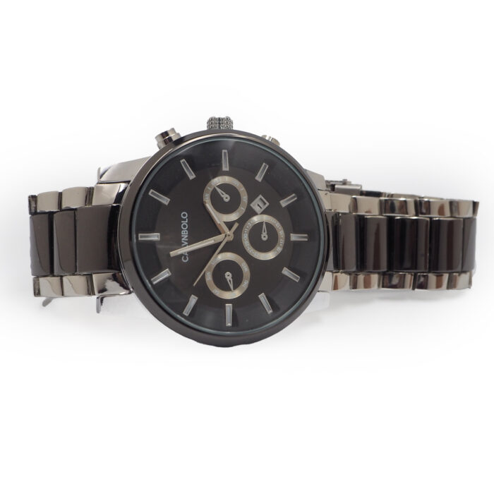 CALVNBOLO Watch Set For Men Analog Steel Strap CALVNBOLO 009 - Image 5