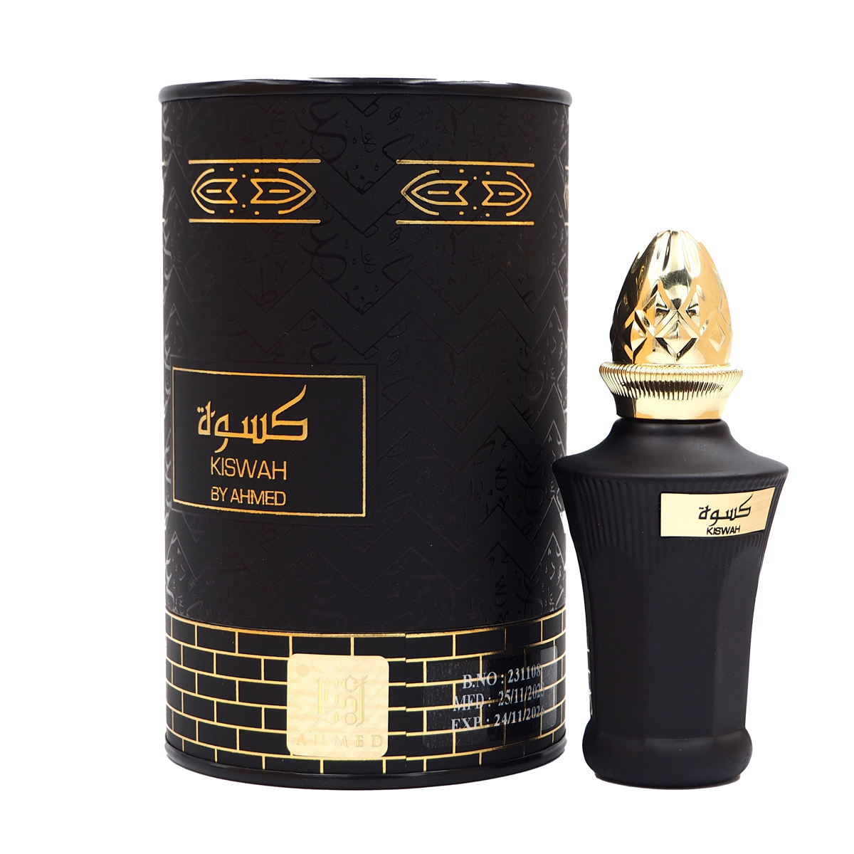"Kiswah 10ml Perfume by Ahmed Perfume: A Fragrant Tribute to the Sacred Cloth "
