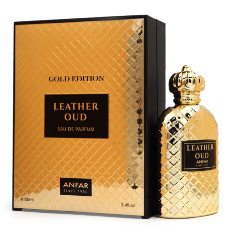 Leather Oud Gold Edition EDP Perfume 100ml for Women & Man by Anfar , Arabian Parfume