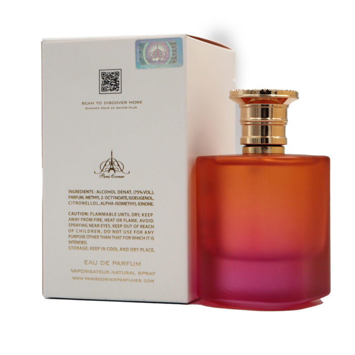 Taskeen Marina Perfume for Women by Paris Corner 100ml Exotic Oriental Floral - Image 5