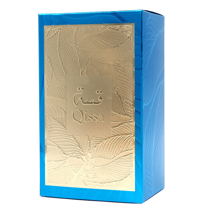Paris Corner Qissa Blue EDP 3.4 Fl Oz Unisex Long Lasting Scent Fragrance Perfumes - Image 5