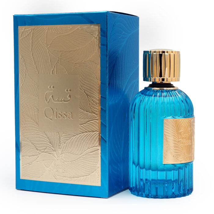 Paris Corner Qissa Blue EDP 3.4 Fl Oz Unisex Long Lasting Scent Fragrance Perfumes - Image 6