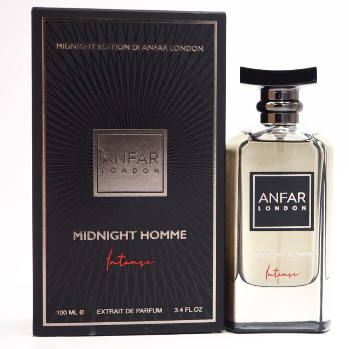 Midnight Homme Intense Parfum 100ML for Man by Anfar London, Arabian Perfume - Image 3