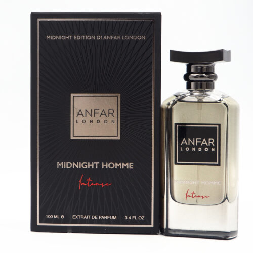 Midnight Homme Intense Parfum 100ML for Man by Anfar London, Arabian Perfume