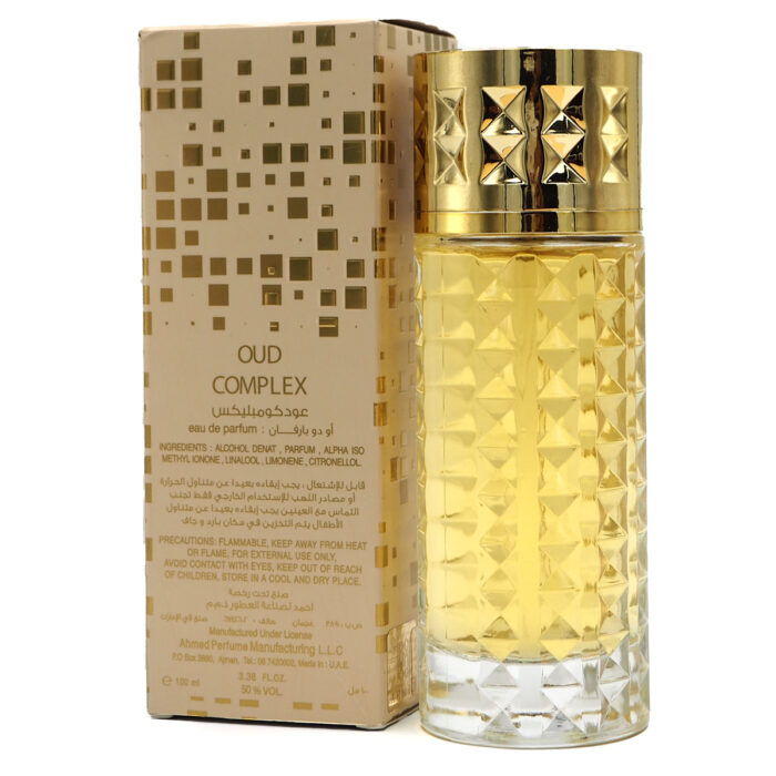 Oud Complex EDP Perfume 100ml for Man & Women by Ahmed Perfume - Image 4