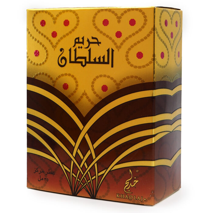 Hareem Al Sultan Gold Perfume 35ml for Women by Khadlaj, Arabian Parfum - Image 5