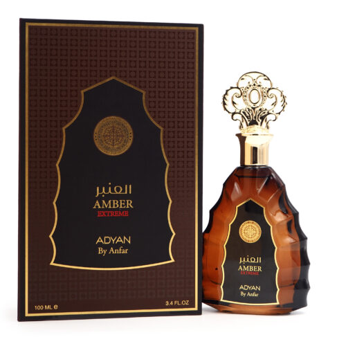 Amber Extreme EDP Perfume 100ML by Adyan for Man & Women , Minyak Wangi Arab