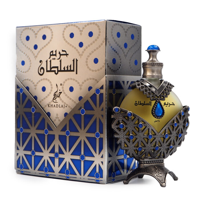 Hareem Al sultan Blue 35ML for Women - Perempuan by Khadlaj, Arabian Perfume - Image 4