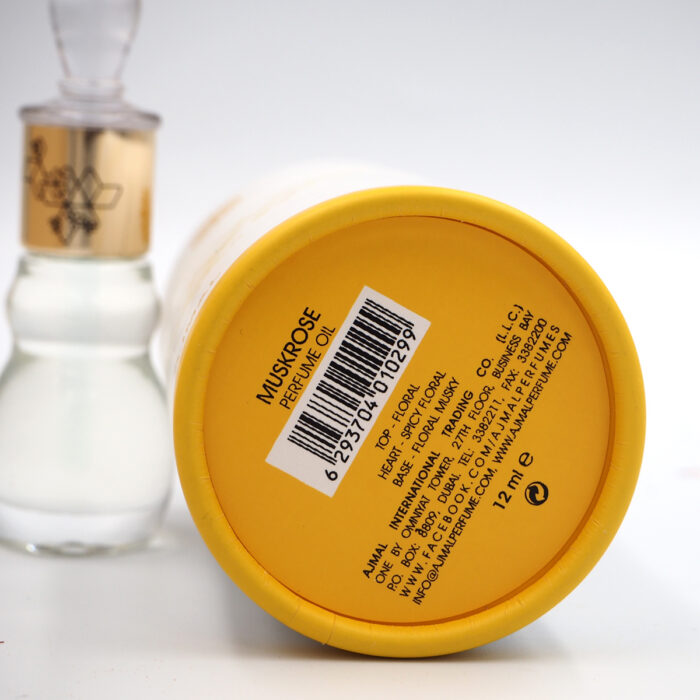 Musk Rose Oil Perfume Non Al Cohol 12ml Crafting Memories By Ajmal - Image 2
