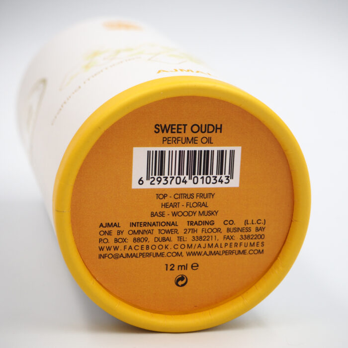 Sweet Oudh Oil Perfume Non Alcohol 12ml Crafting Memories By Ajmal - Image 6